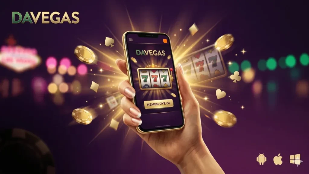 DaVegas mobil uygulama: Las Vegas casino oyunları ve slot makarası akıllı telefonda